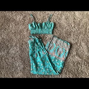WickedAF pants and crop top set
